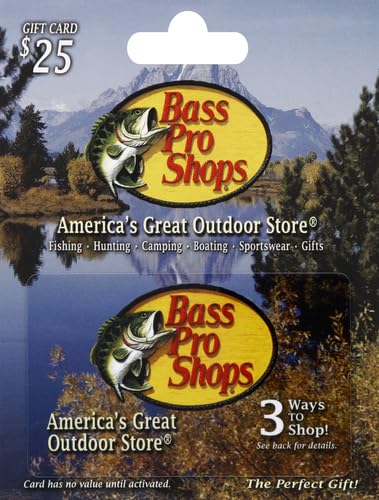$25 Bass Pro Shops Gift Card