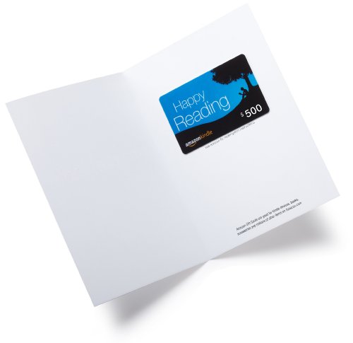 Amazon.com $500 Gift Card in Kindle Greeting Card