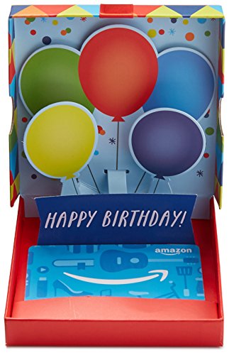 Amazon.com Birthday Gift Card Pop-Up Box