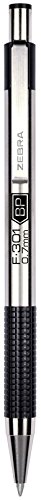 12-Pack Zebra Pen F-301 Black Ink Ballpoint