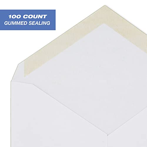Premium Mead A2 Invitation Envelopes, White, Pack of 100