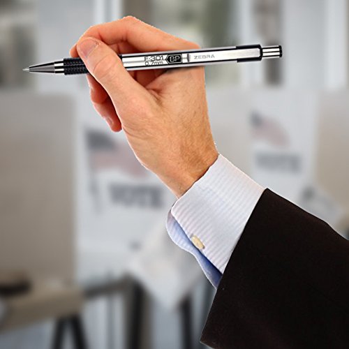 12-Pack Zebra Pen F-301 Black Ink Ballpoint