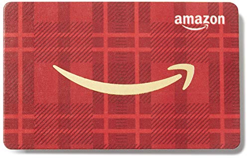 Amazon.com Gift Card in Plaid Tin