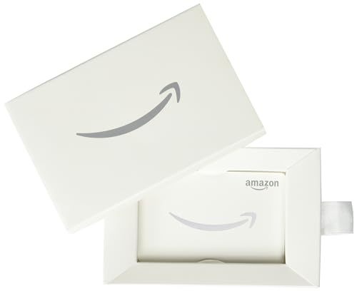 Classic White Gift Box Amazon Gift Card - Any Amount