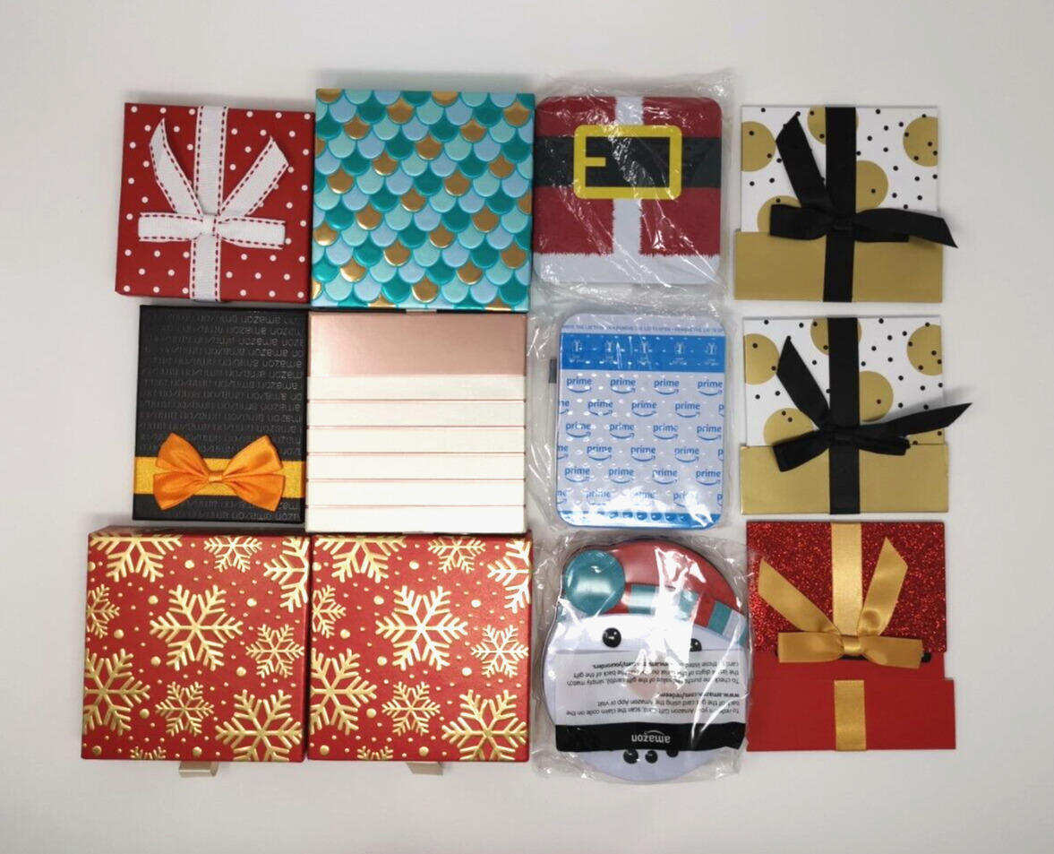 12 Unique Amazon Gift Card Boxes - Premium Tin