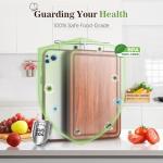 Double-Sided Titanium Cutting Board - 17.7"x11.6