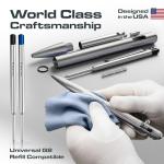 BASTION Slim Bolt Titanium Pen – Lightweight EDC