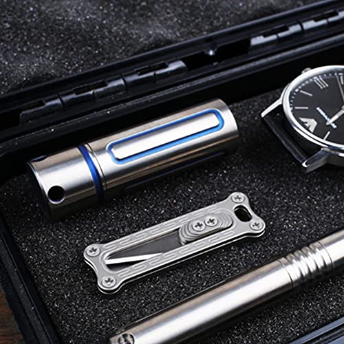 Titanium Pill Case Portable Waterproof Medicine Storage Outdoor