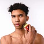 Portable Gold Titanium Cordless Foil Shaver