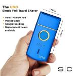 StyleCraft Uno Portable Titanium Foil Shaver