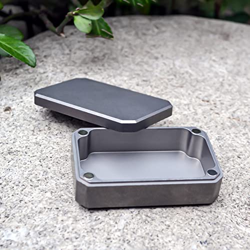 WANERSEN Titanium EDC Case for Outdoor Camping Storage