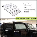 Hummer H3 Sunshade Kit 2005-2009, UV Protection