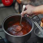 Keith Titanium Ti8706 Soup Spoon with Long Handle