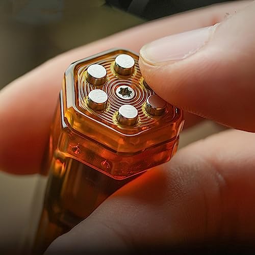 Titanium Gun Bolt Fidget Spinner Toy for Adults