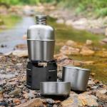 Keith Titanium Ti3061 Plastic-Free Canteen Kit