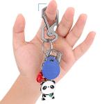 Titanium Keychain with Carabiner and Bottle Opener