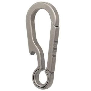 Titanium Tactical Carabiner Clip for EDC Gear