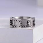 Titanium Spinning Gear Fidget Ring - Unisex EDC