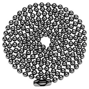 Adjustable Pure Titanium Bead Chain Necklace