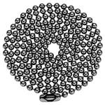 Adjustable Pure Titanium Bead Chain Necklace