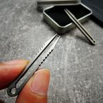 Canku Mini Titanium Tweezers for Outdoor Adventures