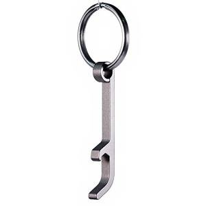 Titanium Bottle Opener Keychain - Lightweight & Durable