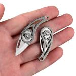 Titanium Pocket Knife Keychain - EDC Utility Tool