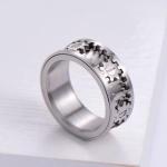 Titanium Spinning Gear Fidget Ring - Unisex EDC