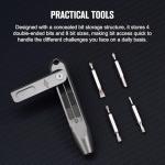 OKNIFE Otacle D1 Titanium Mini EDC Screwdriver Set