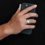 Rotatable Hexagonal Titanium Fidget Ring for EDC