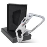 TiKOKEY Titanium Quick Release Carabiner Keychain