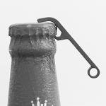 Titanium Bottle Opener Keychain - Lightweight & Durable