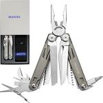19-in-1 Titanium Multitool Pliers for Outdoors