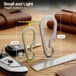 Titanium Tactical Carabiner Clip for EDC Gear