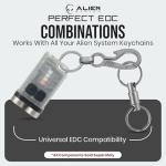 Ultra-Light Titanium Carabiner Keychain Clips - 2-Pack