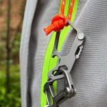TiKOKEY Titanium Quick Release Carabiner Keychain