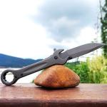 MADSMAUG Titanium Pocket Folding Knife with Wrenches