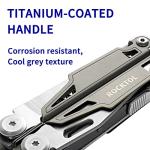 19-in-1 Titanium Multitool Pliers for Outdoors