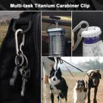 Titanium Tactical Carabiner Clip for EDC Gear