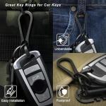 Heavy Duty Titanium Keychain Rings for Car Keys