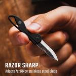 KeyUnity KK05BK Mini Titanium Folding Knife