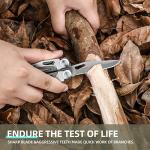 19-in-1 Titanium Multitool Pliers for Outdoors