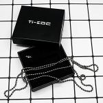 Adjustable Pure Titanium Bead Chain Necklace