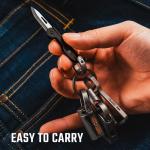 KeyUnity KK05BK Mini Titanium Folding Knife