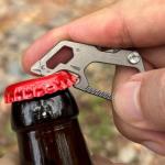 TiKOKEY Titanium Quick Release Carabiner Keychain