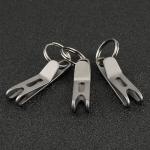 TONYFY Mini Titanium Clasp with Key Ring Tool