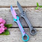 MADSMAUG Titanium Pocket Folding Knife with Wrenches