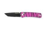 SliceElite La Tigresa Pink Tiger Stripe EDC Knife