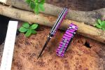 SliceElite La Tigresa Pink Tiger Stripe EDC Knife