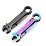 MADSMAUG Titanium Pocket Folding Knife with Wrenches